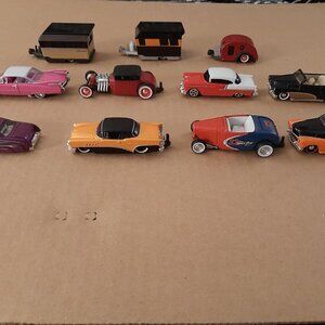 MAISTO CARS AND CAMPERS 1950S ERA